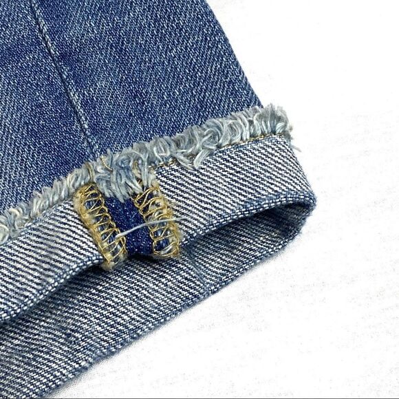 J. Crew Factory light wash jean shorts size 28 - Picture 6 of 16